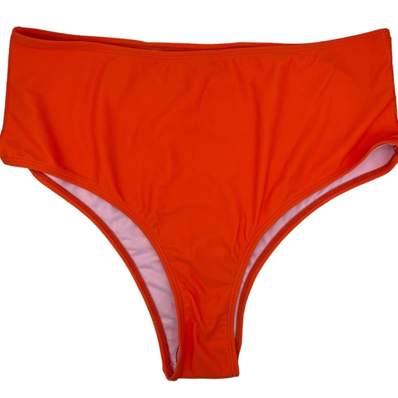 SHEIN high waisted cheeky bikini bottom women Size Large - Picture 8 of 8